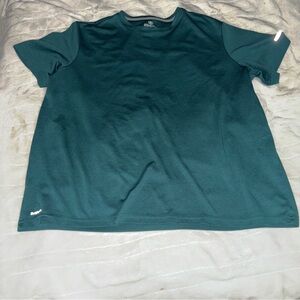 Athletic works dark teal regular fit quick dry tee